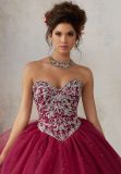 Sweetheart Crystal Ballgown Bridal Prom Evening Quinceanera Dress (89128)