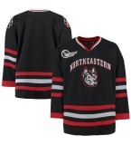 Northeastern Huskies K1 Black Ice Hockey Jerseys