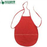 Personalized Red Poly Cotton Kids Apron Lovely Children Apron