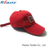 Hot Sale Embroidery Red Baseball Cap for Custom Logo