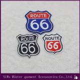 Route 66 Patch Applique Embroidered