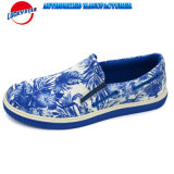 China Latest Design Flower Printing Casual Shoes with Textile
