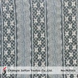 off White Cotton Geometric Lace Fabric (M3061)