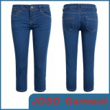 Comfortable Women Skinny Cropped Jeans (JC1085)