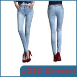 Denim Designer Ladies Light Blue Jeans (JC1114)