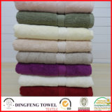 2016 Hot Sales 100% Organic Cotton Thick Jacquard Bath Towel with Satin Border Df-S359