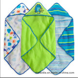 Knitted Cotton Baby Hooded Towel Baby Blanket