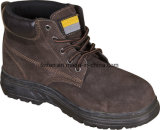 Suede Leather Safety Shoes PU Outsole