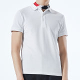 Solid Color Polyester Cotton Rayon Knit Polo Shirts