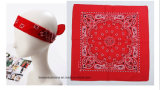 Factory Produce Custom Red Paisley Cotton Biker Head Wraps Headband