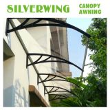 Patio Cover Outdoor Awning Door Canopy Make by Solid PC/Hollow Polycarbonate (YY-C)