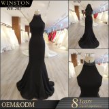 2018 Manufacturer Latest Evening Party Prom Black Dress for Woman