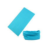 Plain Blue Running UV Headwear Magic Scarf (YH-HS517)