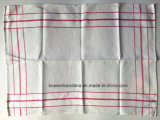 China Factory Produce Custom Striped Jacquard Cotton Tea Towel Cup Placemat