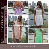 Wholesale Women Lace Low Back Summer Dresses (TONY8012)