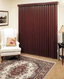 Bamboo Woven Vertical Blinds with Aluminum Headrail