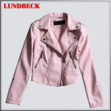 New Arrived PU Jacket for Women Leisure Coat
