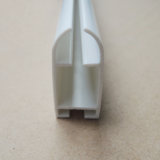 Plastic Extrusion White Curtain Cloth Clamps