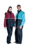 Unisex Adult Waterproof Jacket&Pants/Rain Gear/Rain Suit/Rainwear