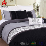 100% Polyester Microfiber Embroidery Solid Printed Bedding Sets