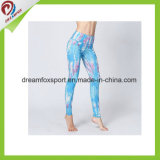 Manufacturer Custom Sublimation Leggings Digital Printed High Waist Yoga Leggings