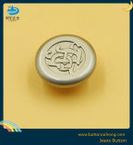 Metal Alloy Solid Fashion Tack Jeans Button with Single Prong