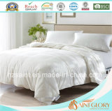 100 Cotton Fabric Down Duvet White Goose Feather and Down Comforter
