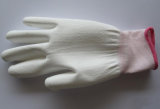 Cleanroom Working PU Coated Nylon Glove