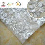 Hot-Sale New Design Embroidery Lace Fabric Shine+Sequin Flower 139