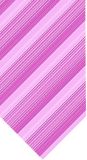 Fashionable Pink Colour Wide Stripe Design Printing Silk Neckties