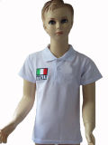 Custom Children 's Italy Style Cotton Polo T-Shirt