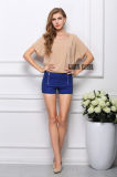 Fashion Casual Multi Color Loose Perspective Women Blouse
