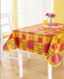 PEVA Tablecloth with Nonwoven backing (TJ0207)