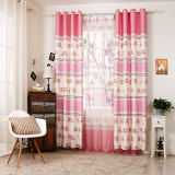 Countryside Style Print Curtain Fashion Curtain (KS-153)