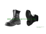 Military Tactical Combat Boots Black Leather Shoes CB303024