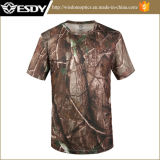 Esdy Outdoor Sports O-Neck Quick Drying Breathable Assault T-Shirts Camouflage