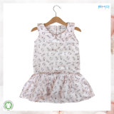 Polo-Neck Baby Clothing Printing Newborn Baby Dress