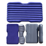 Split Type Flocked PVC Inflatable Car Mattress for Camping