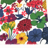 Printed Spring Flower Poplin Fabric for Sheet