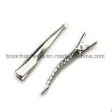 35mm Single Prong Metal Alligator Hair Clip with Teeth