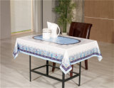 120*152cm Clear PVC Printed Transparent Tablecloth of New All-in-One Design for Home/Party/Wedding