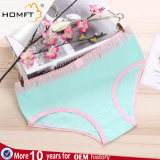 Hot Seller Colorful Rim Lacework Candy Young Girls Stylish Triangle Panties
