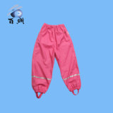 Wholesale Fashion Chaep PU Flat Waist Pants
