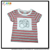 Stripe Printing Baby Apparel Round Neck Newborn T-Shirt