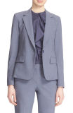 Single-Button Style Notch Lapel Women Suit
