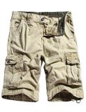 Men's Cotton Twill Cargo Shorts Outdoor Wear Lightweight