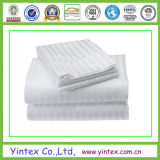 Hotel Bed Sheet with 3cm Stripe Fabric