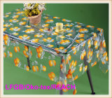 PVC Printed Transparent Table Cover