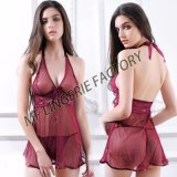 Wholesale Sexy Babydoll with Backless and Neck Tie
