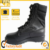 Mens Black Cheap Price Safety Shoes Military Tactical Combat Boot
